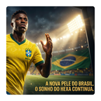 Camisa Torcedor Brasil 2026 Masculina