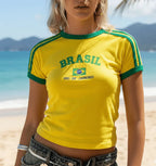 Kit 3 croppeds Brasil Rio de Janeiro (Promoção)