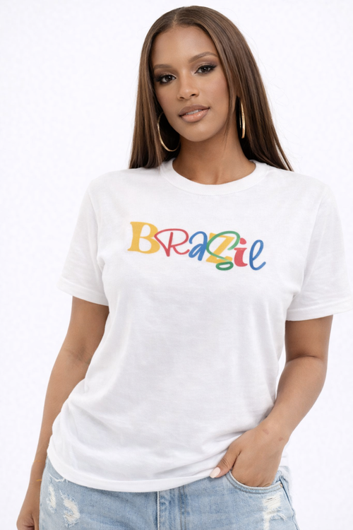Blusa Brasil Colors