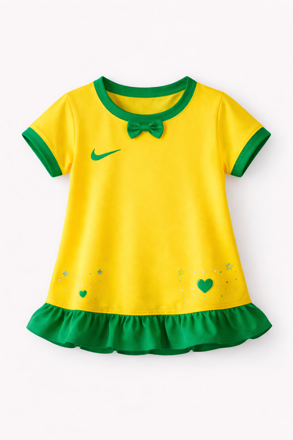Vestido Infantil Brasil – Mini Torcedora