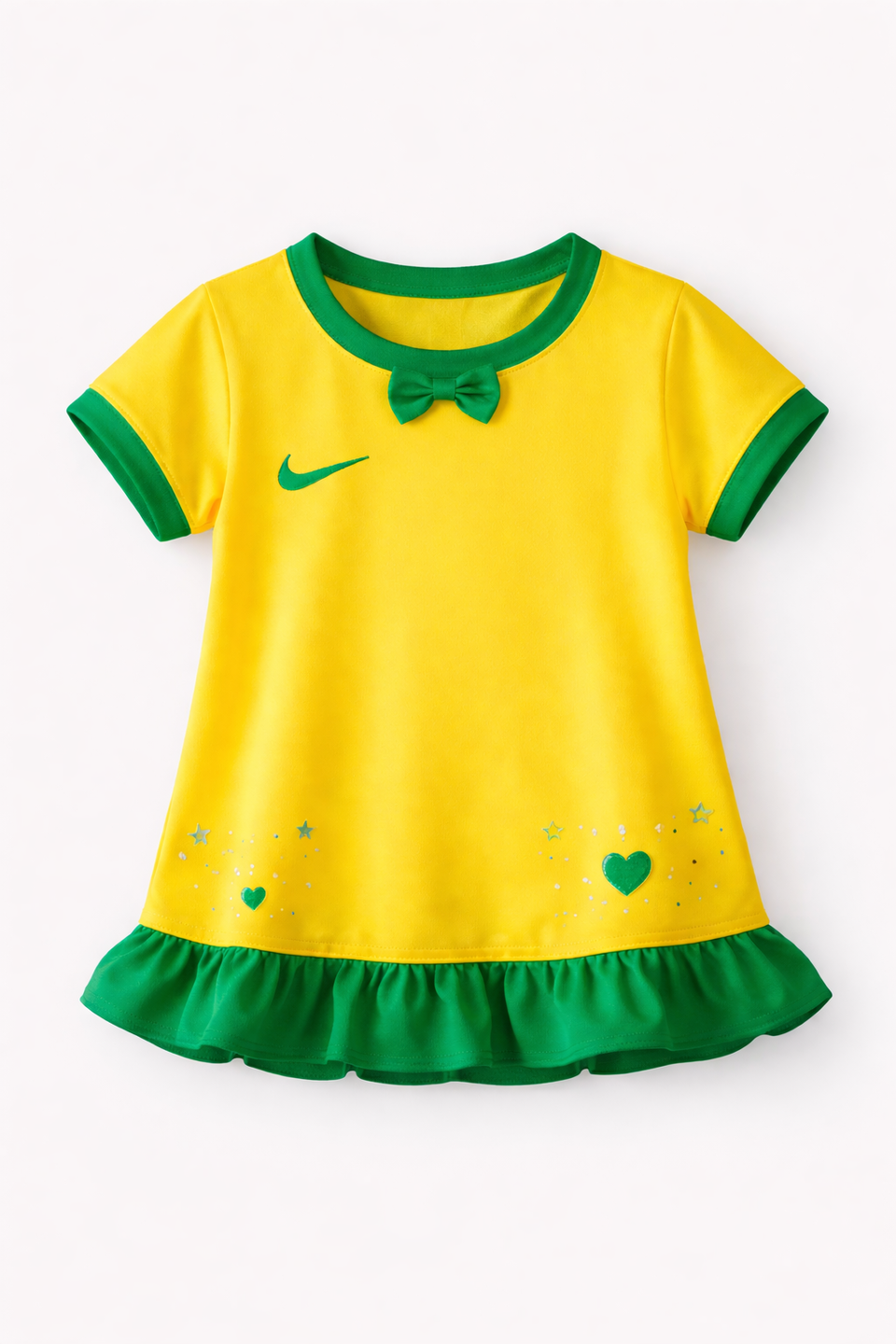 Vestido Infantil Brasil – Mini Torcedora