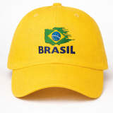 Boné Brasil Amarelo
