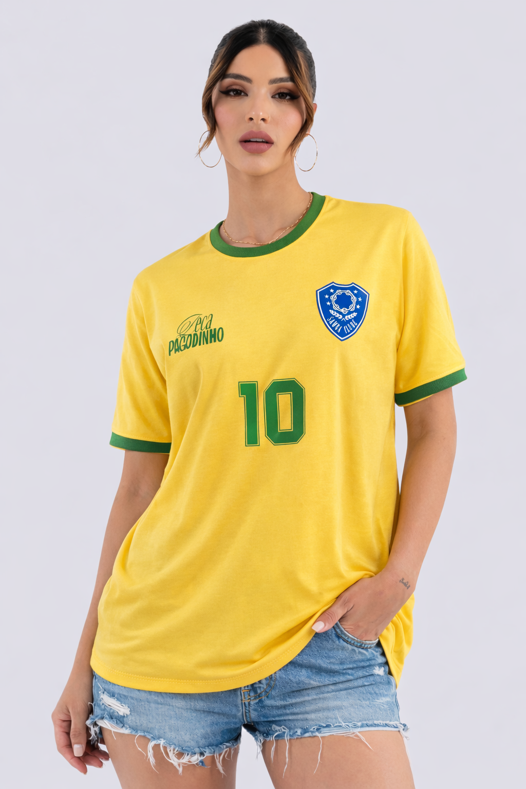 Camisa Oversized Brasil Zeca Pagodinho - Edição limitada