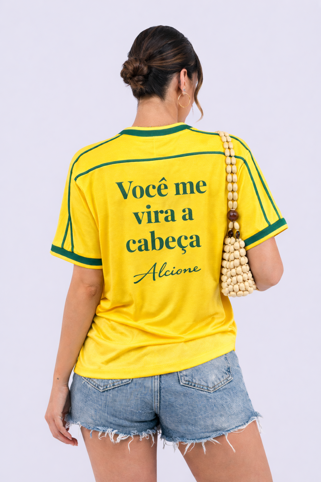 Camisa Oversized Unissex Brasil Alcione - Edição limitada