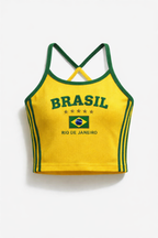 Cropped Brasil Rio Halter