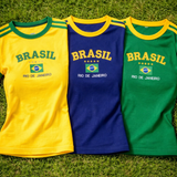 Kit 3 croppeds Brasil Rio de Janeiro (Promoção)