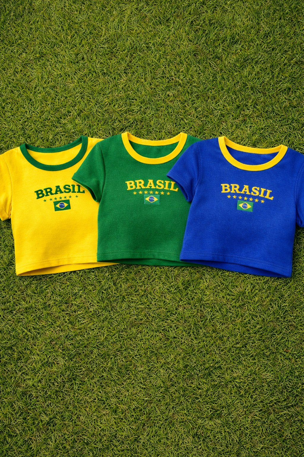 Kit 3 Croppeds Brasil Icon (Promoção)