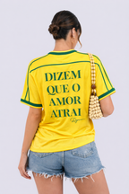 Camisa Oversized Brasil Djavan Unissex - Edição limitada