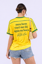 Camisa Oversized Unissex Brasil Rita Lee - Edição limitada
