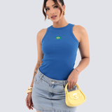 Regata Brasil azul