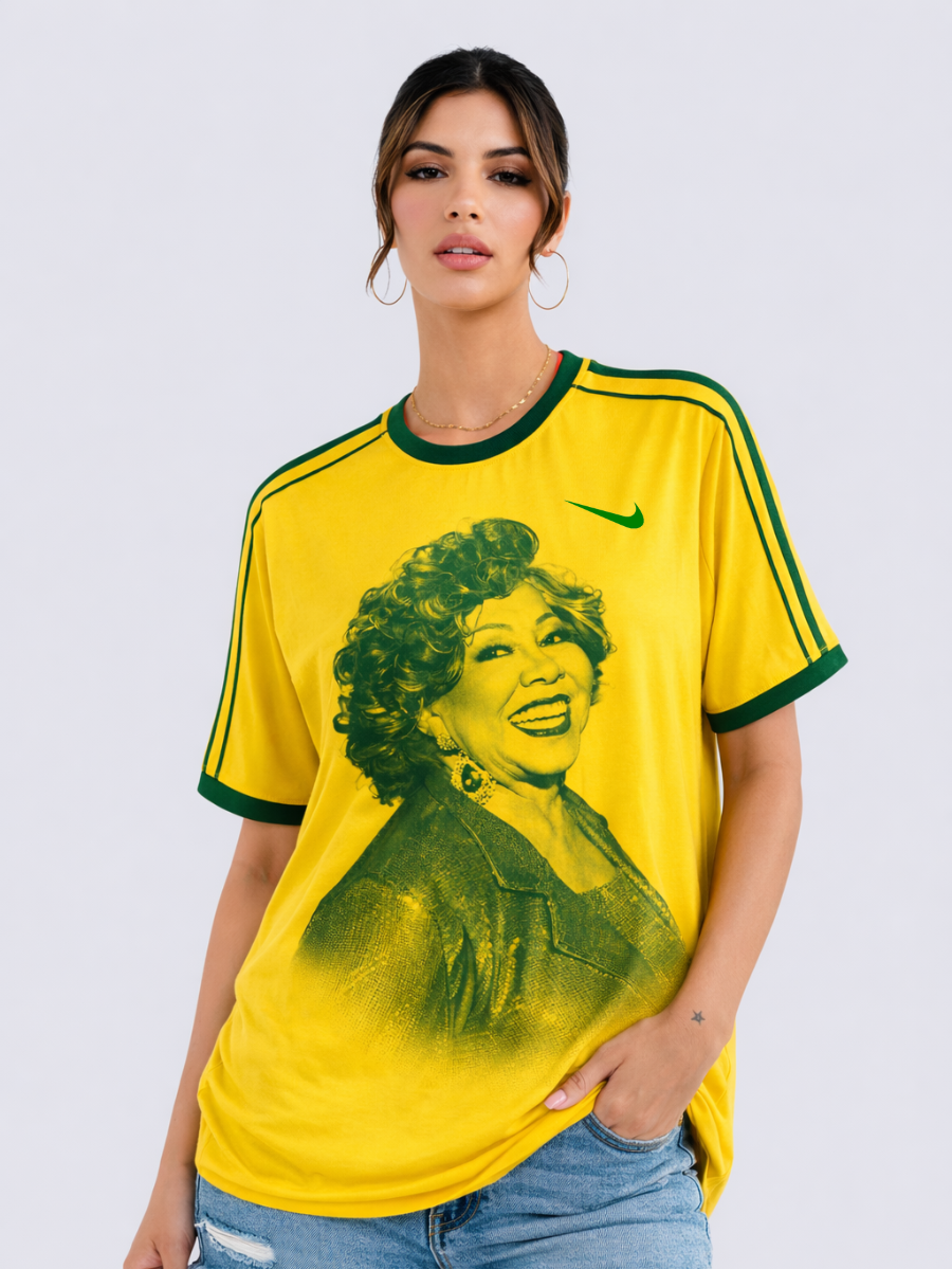 Camisa Oversized Unissex Brasil Alcione - Edição limitada