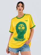 Camisa Oversized Brasil Djavan Unissex - Edição limitada