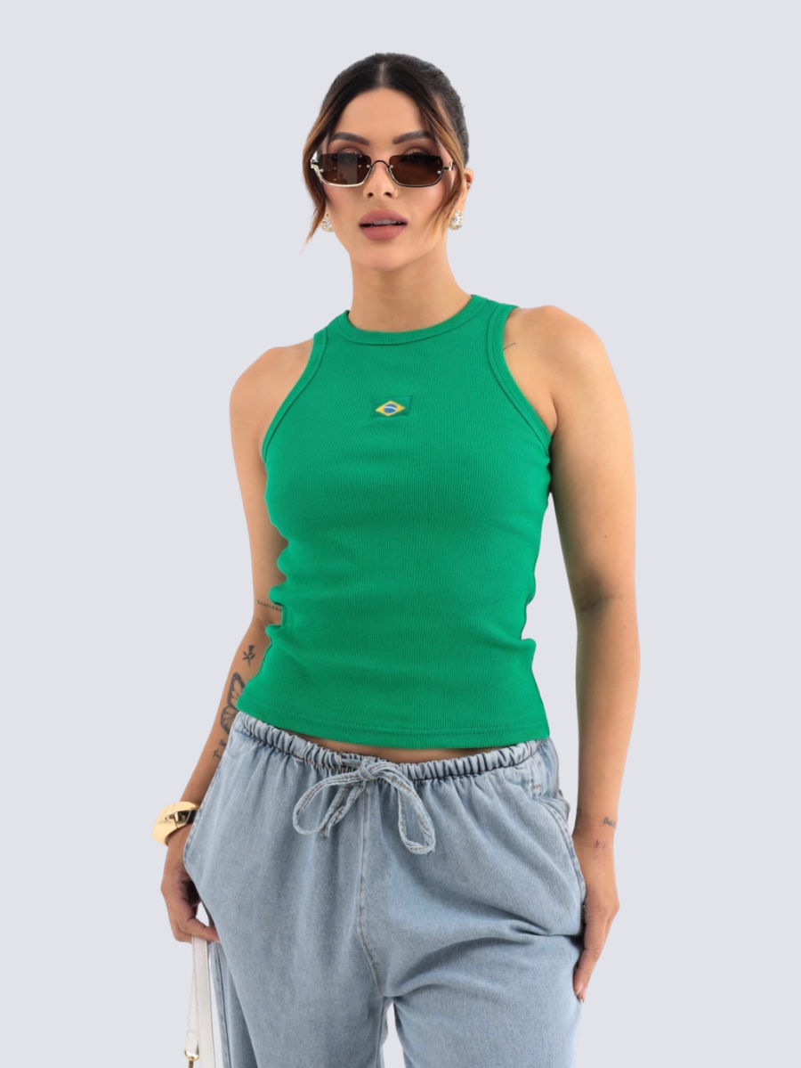 Regata Brasil verde
