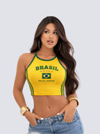 Cropped Brasil Rio Halter