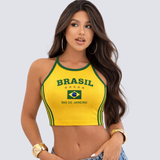 Cropped Brasil Rio Halter