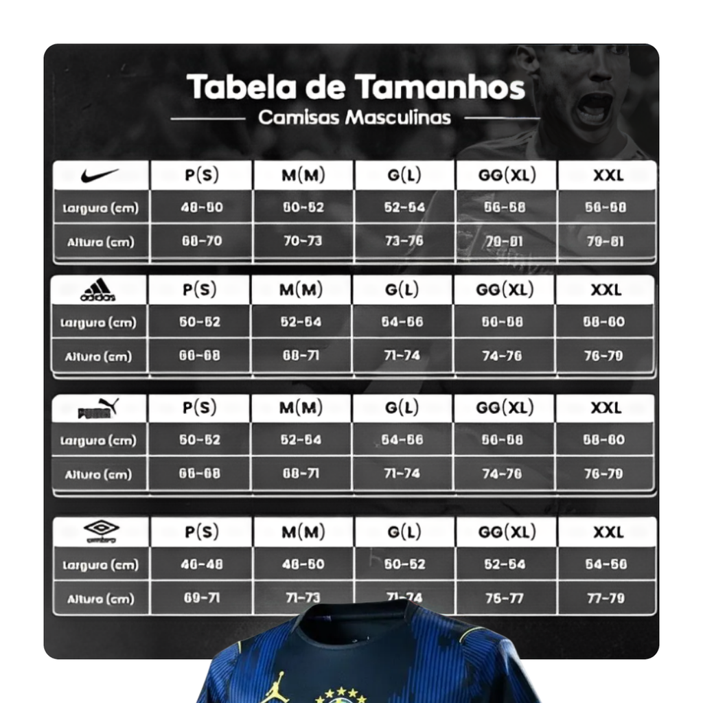 Camisa Brasil 2026 Azul Premium Torcedor