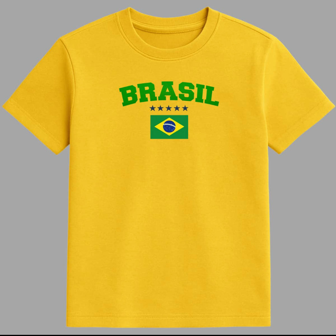 Camisa infantil Brasil