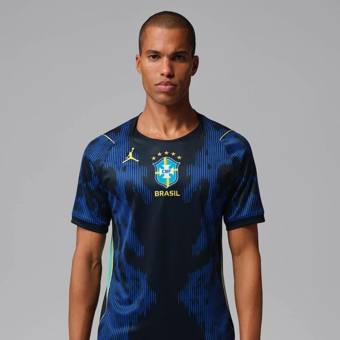 Camisa Brasil Jordan II 2026/27 Torcedor Pro Masculina - Azul
