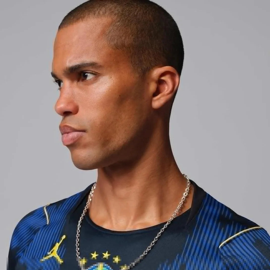 Camisa Brasil Jordan II 2026/27 Torcedor Pro Masculina - Azul