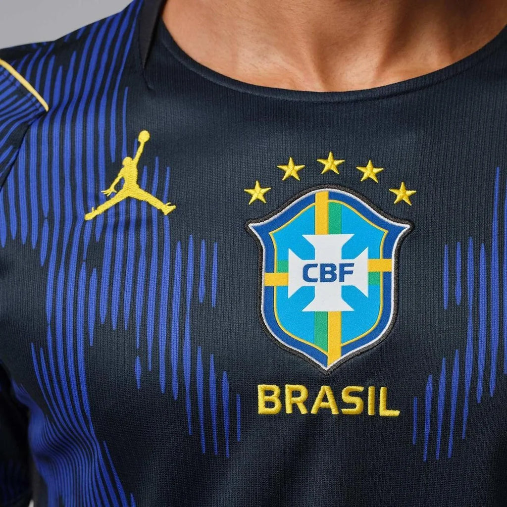 Camisa Brasil Jordan II 2026/27 Torcedor Pro Masculina - Azul