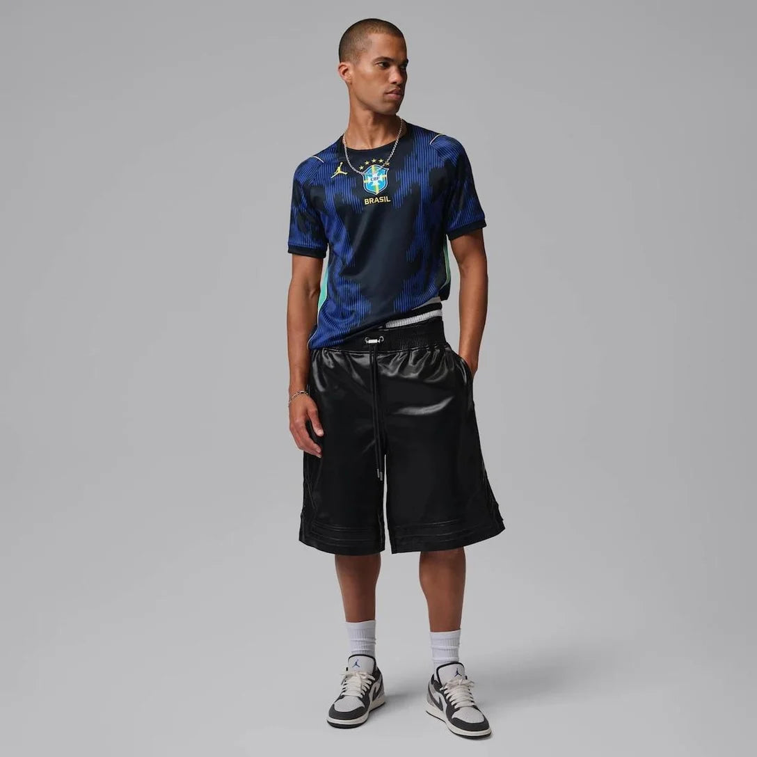 Camisa Brasil Jordan II 2026/27 Torcedor Pro Masculina - Azul