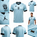 Camisa Torcedor Brasil Masculina 2026 Azul Claro