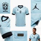 Camisa Torcedor Brasil Masculina 2026 Azul Claro