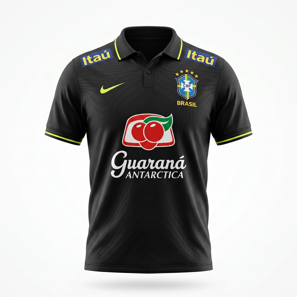 Camisa Torcedor Polo Brasil Premium 2026