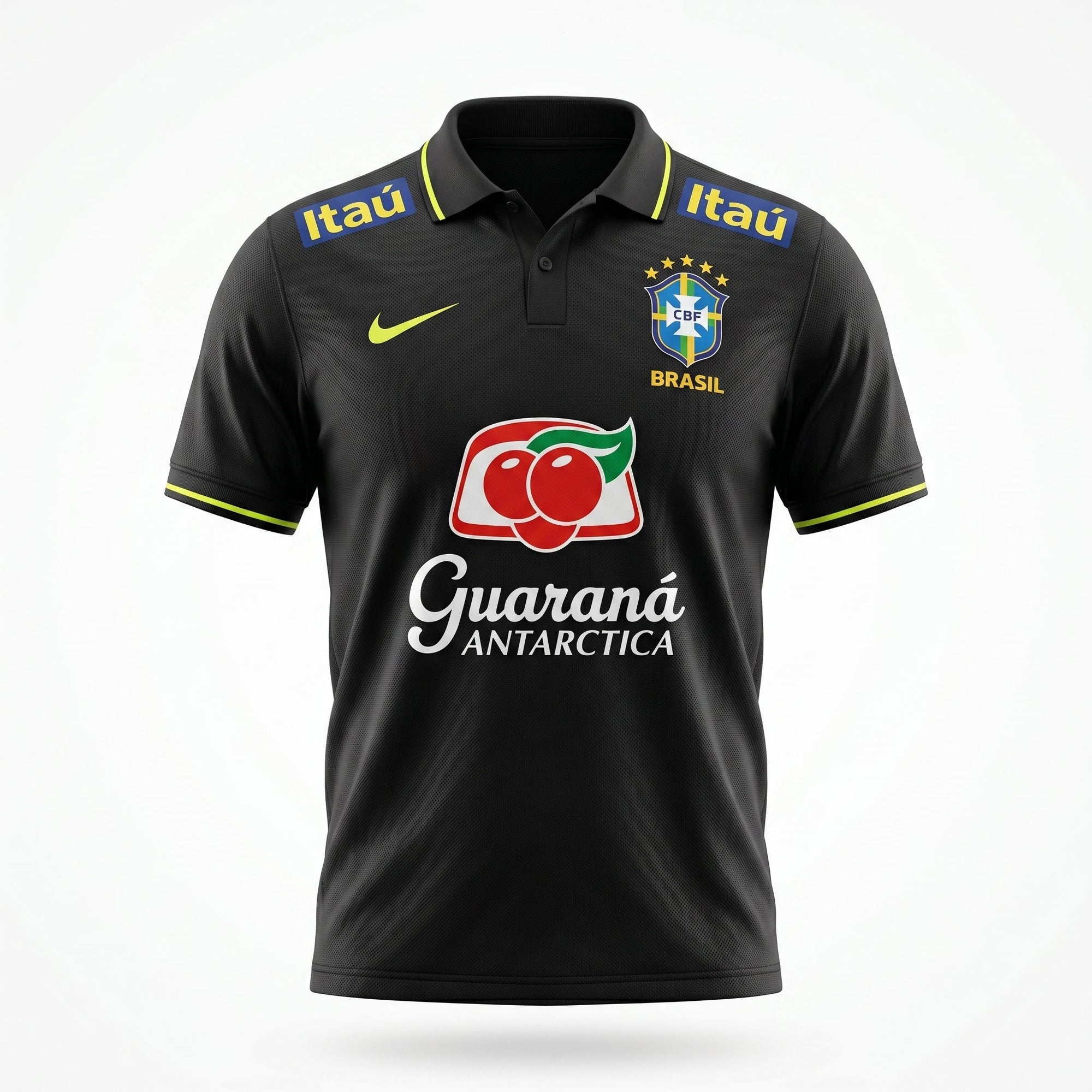 Camisa Torcedor Polo Brasil Premium 2026