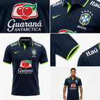 Camisa Torcedor Polo Brasil Premium 2026