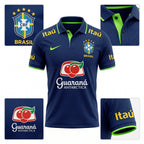 Camisa Torcedor Polo Brasil Premium 2026