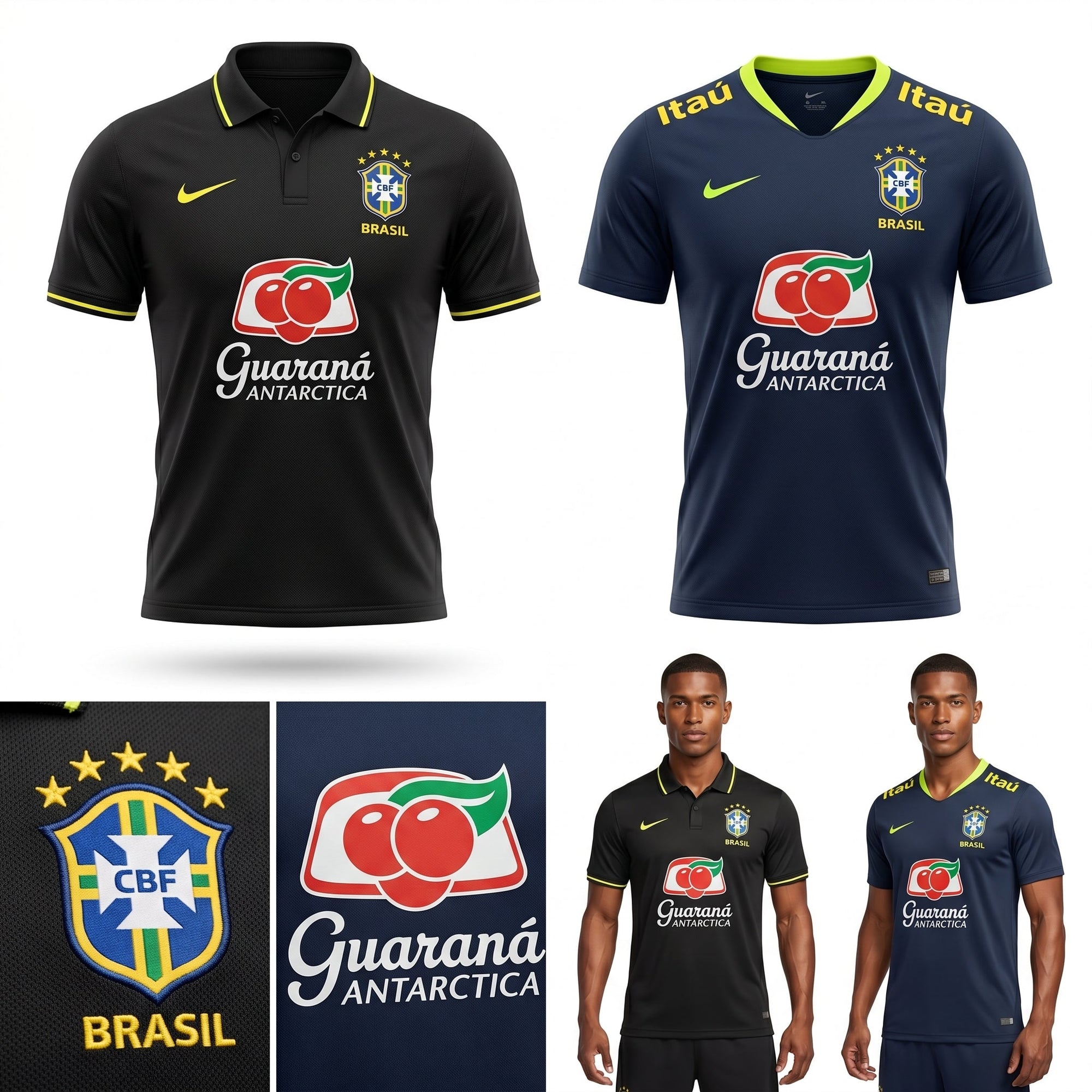 Camisa Torcedor Polo Brasil Premium 2026