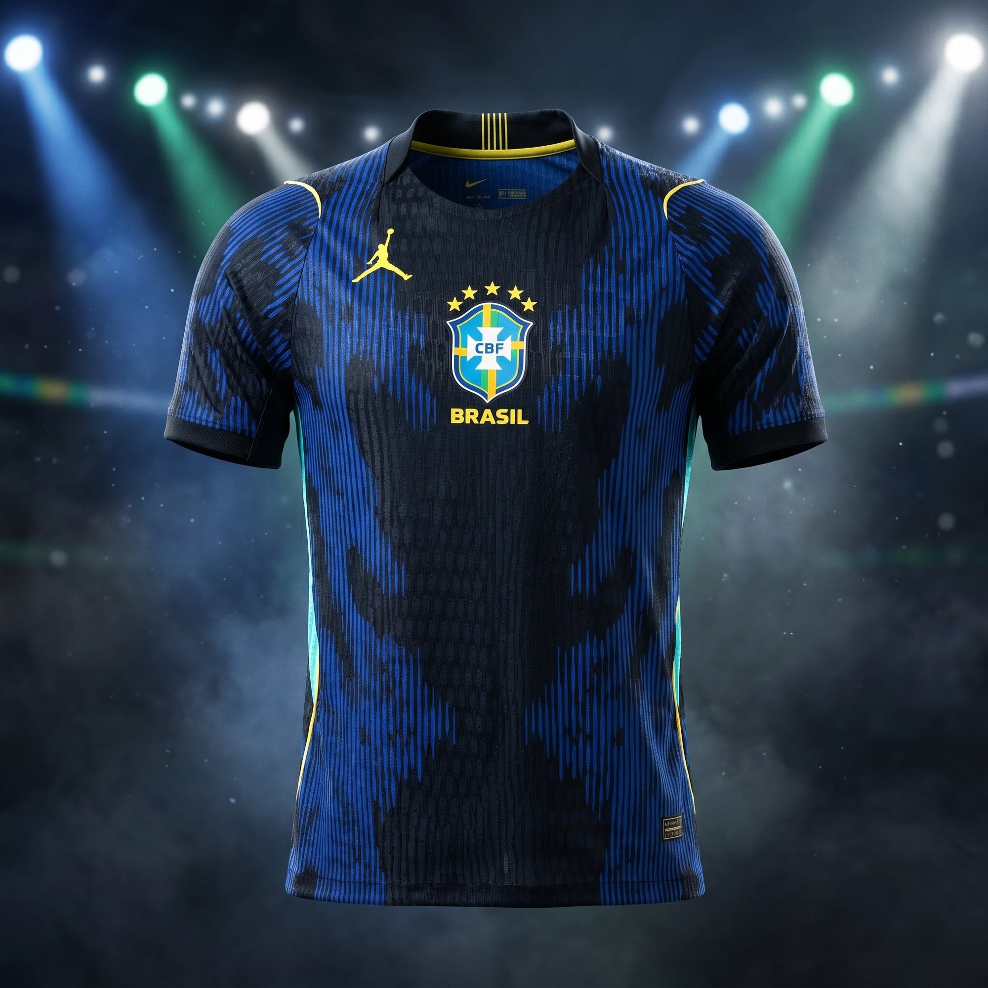 Camisa Brasil 2026 Azul Premium Torcedor