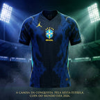 Camisa Brasil 2026 Azul Premium Torcedor