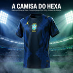 Camisa Brasil 2026 Azul Premium Torcedor