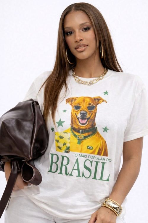 Blusa Brasil Dog