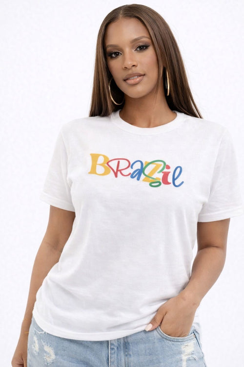 Blusa Brasil Colors