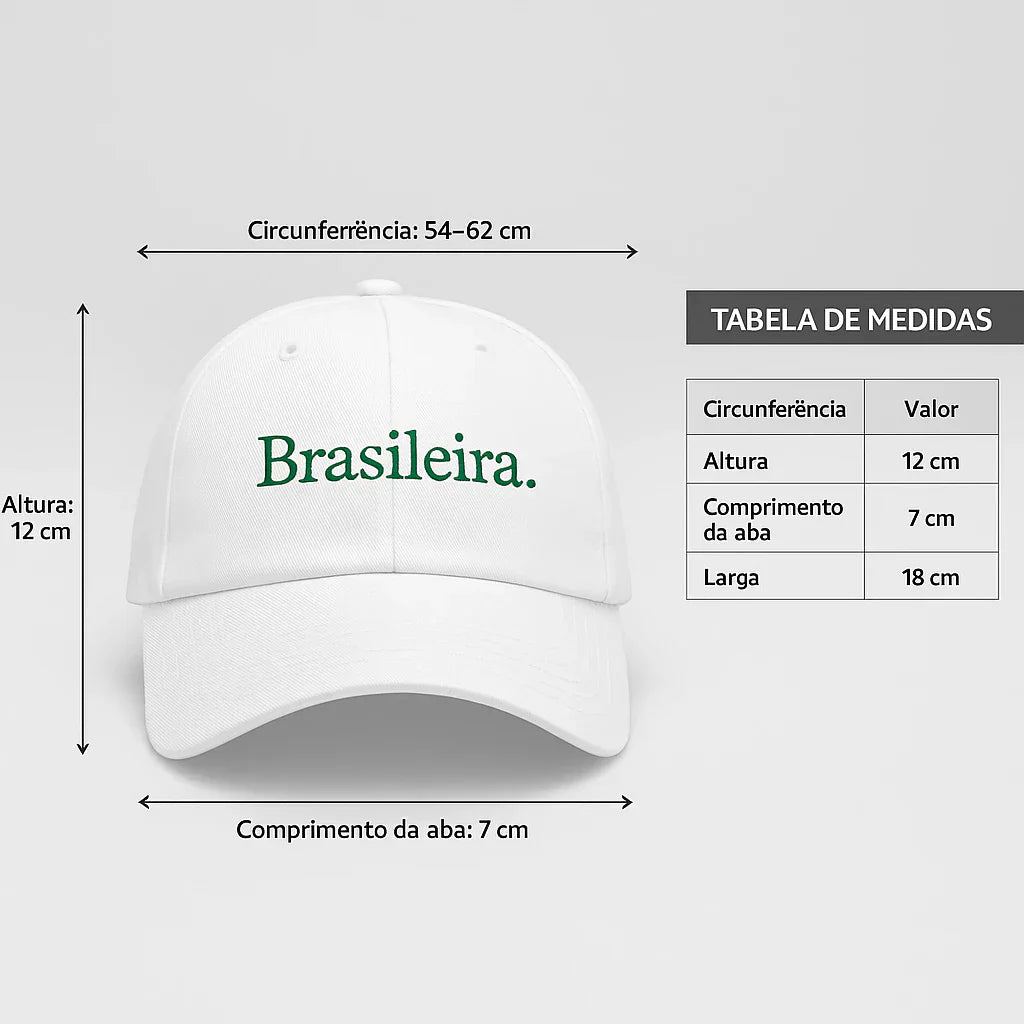 Boné Brasil Brasileira