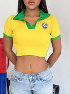 Cropped Polo do Brasil
