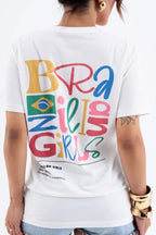 Camiseta Brasil Cores