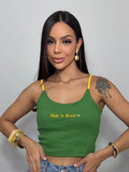 Cropped Alcinha Brasil
