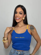Cropped Alcinha Brasil