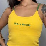 Cropped Alcinha Brasil